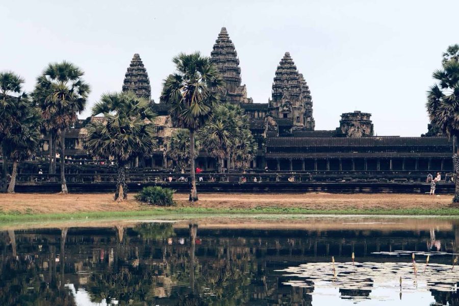 Angkor Wat veduta angolo
