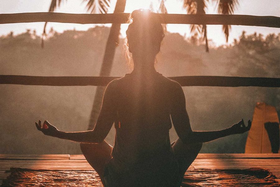 lezione di yoga in italaiano ubud