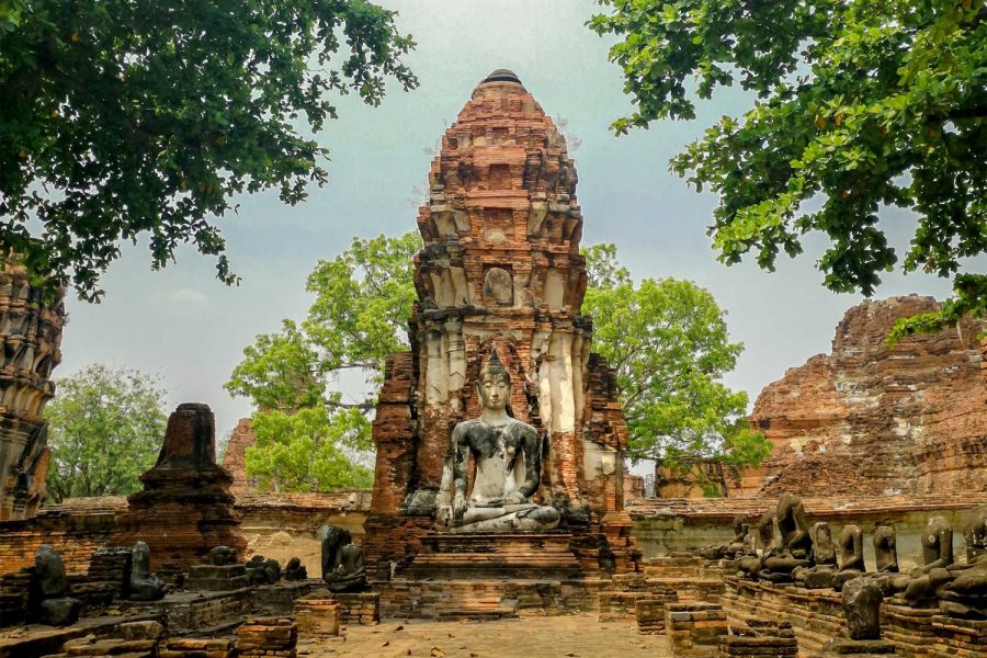 Ayutthaya – Visita del Parco Storico e rientro in battello