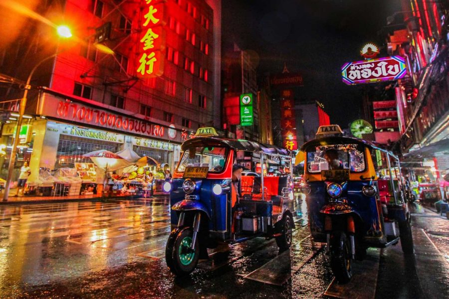 Bangkok – Visita serale in Tuk Tuk e street food