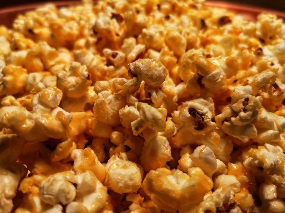 Cheddar/Karamel Popcorn