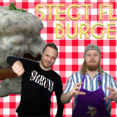 Stegt flæsk burger