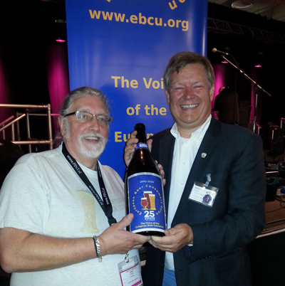 Toast to 25 years of the EBCU in London