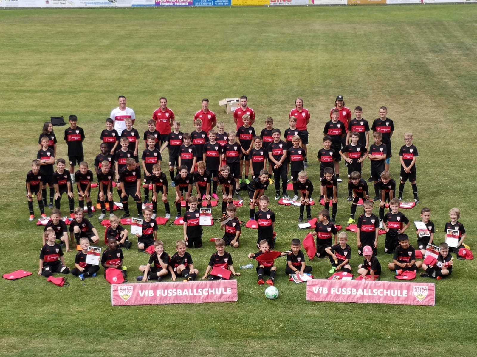 1. Fussballcamp VfB Stuttgart in Verbindung mit dem ESC