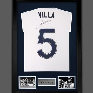 thumbnail interactive-video image 1 of Sir Geoff Hurst Framed Hand Signed England Shirt – With COA 1 of 5