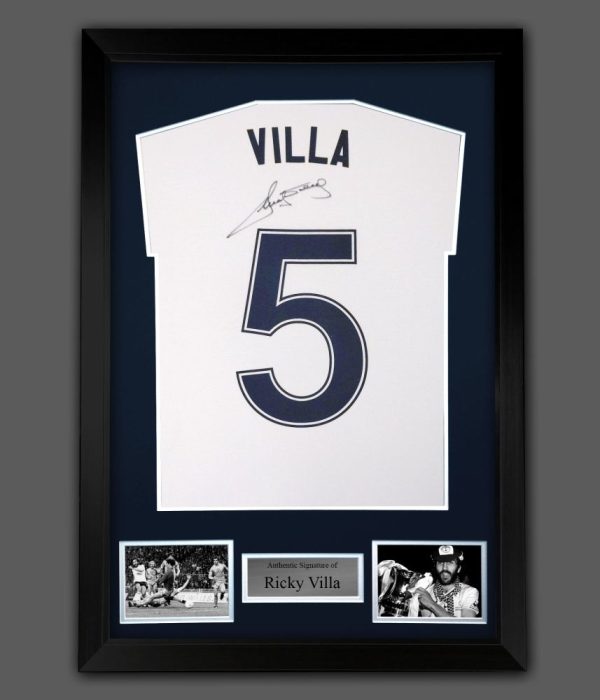 Villa Framed Signed T-Shirt