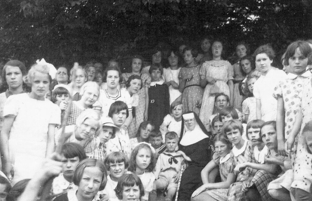 Angelaschool. 1938. Schoolreis.