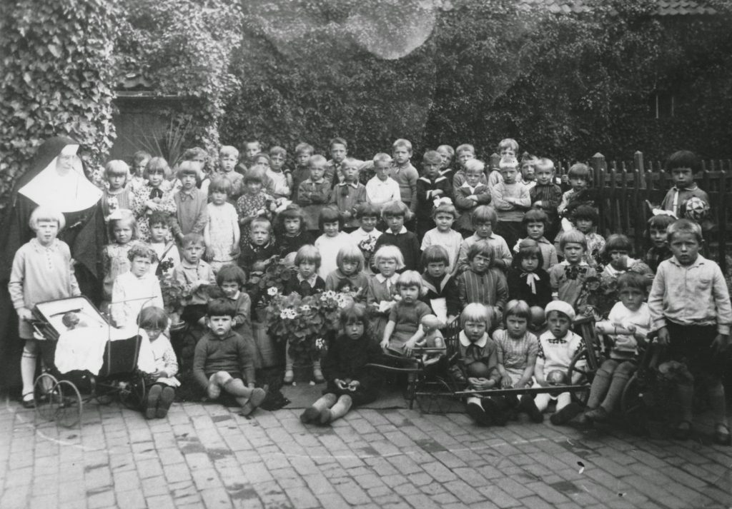 Angelaschool.Bewaarschool. Ca. 1928.