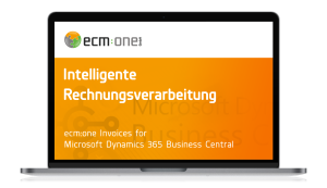 ecm:one Apps Invoices for Microsoft Dynamics 365 Business Central