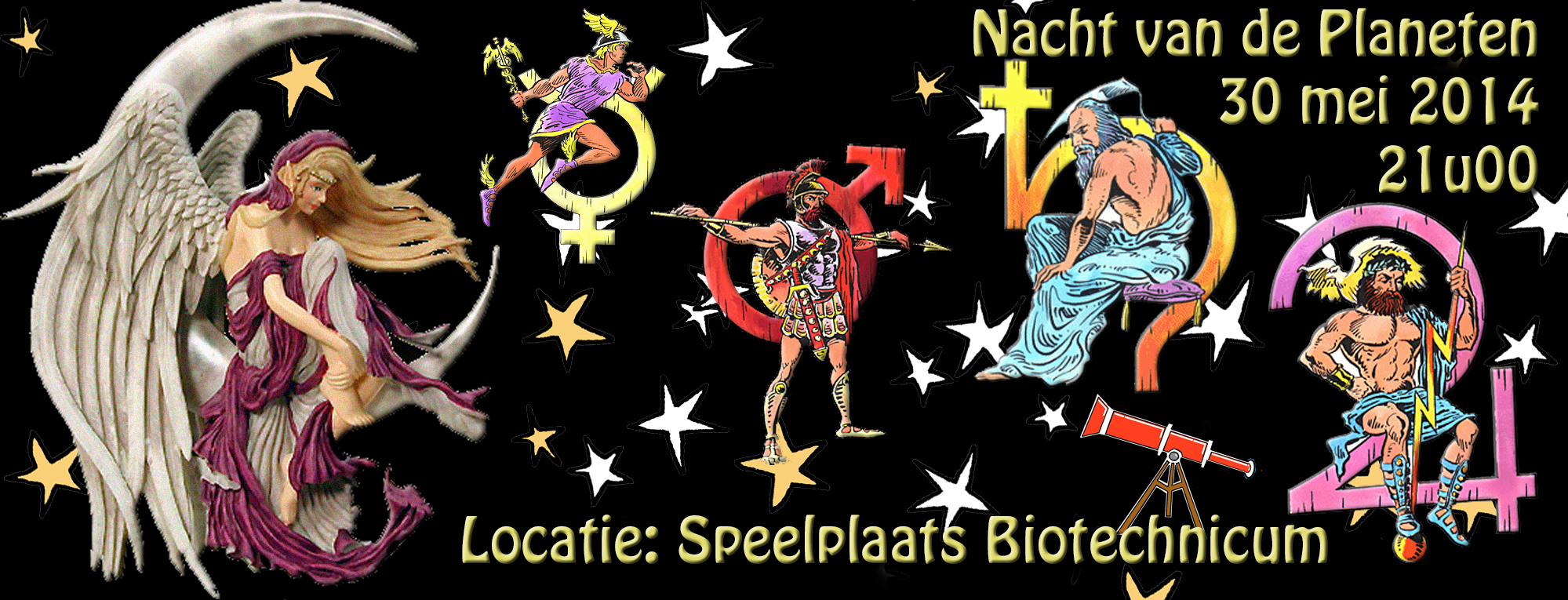 banner Nacht van de planeten