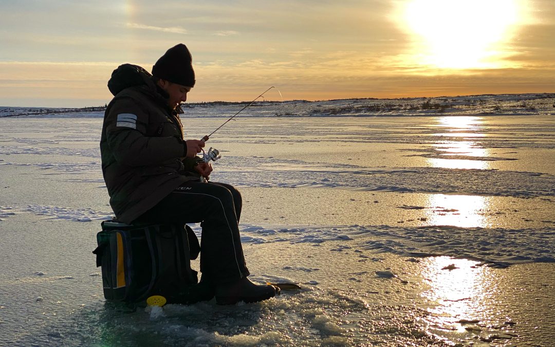 Introduction to ice fishing for Arctic char