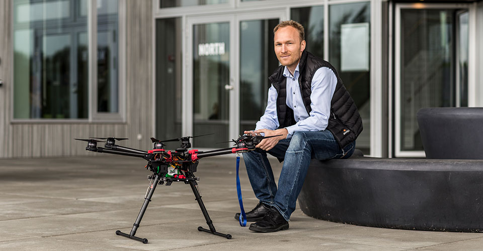 Anders Pedersen, the founder of Ecobotix ApS
