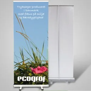roll-up mock up for Ecograf