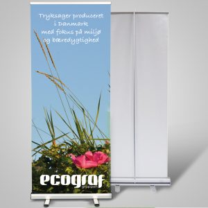 roll-up mock up for Ecograf