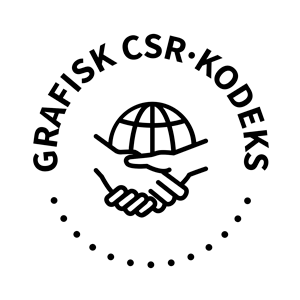 Logo til Den grafiske CSR-kodeks