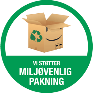 vi støtter miljøvenlig pakning