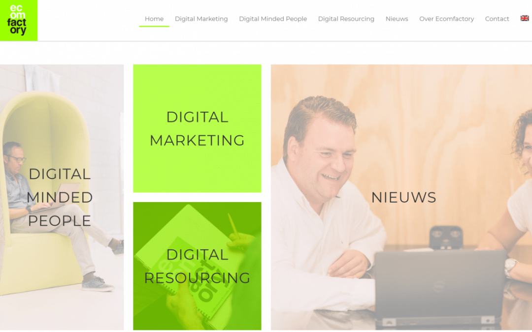 Nieuwe website Ecomfactory is live