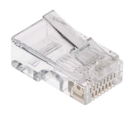 Connecteur RJ45 pour câble Droit, Non blindé 1 Connecteur RJ45 pour câble Droit, Non blindé