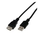 Rallonge USB 2.0 type A mâle / femelle - 1m Noir – Image 3