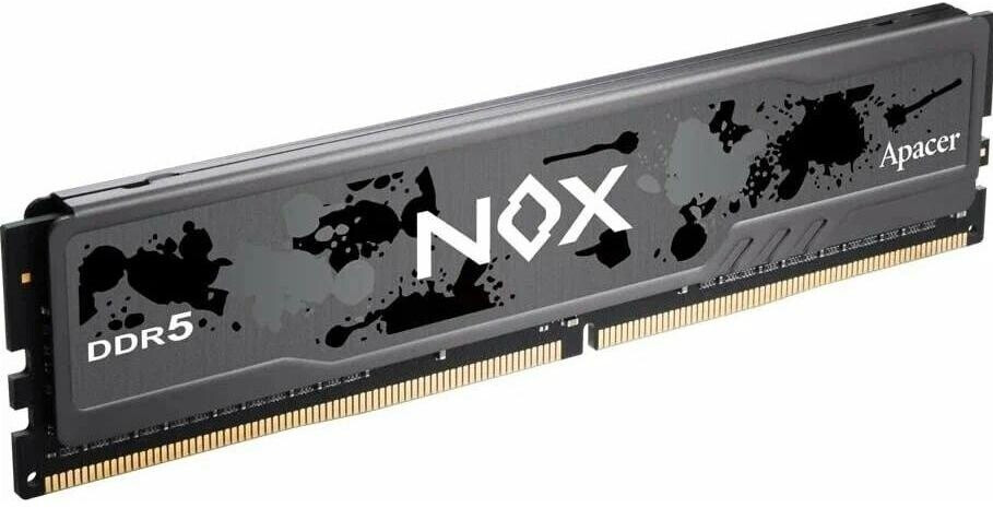 Barrette mémoire 16Go DIMM DDR5 Apacer Nox 6000MHz (Noir)