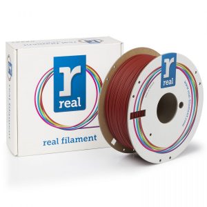 Real Filament High-Quality PLA Matte – Dark Red 1kg – 1.75mm