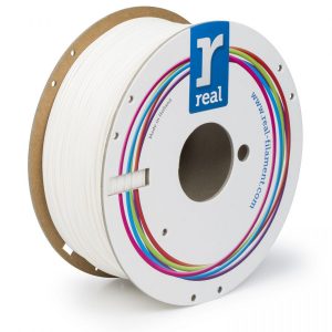 Real Filament High-Quality PLA Matte – White 1kg – 1.75mm