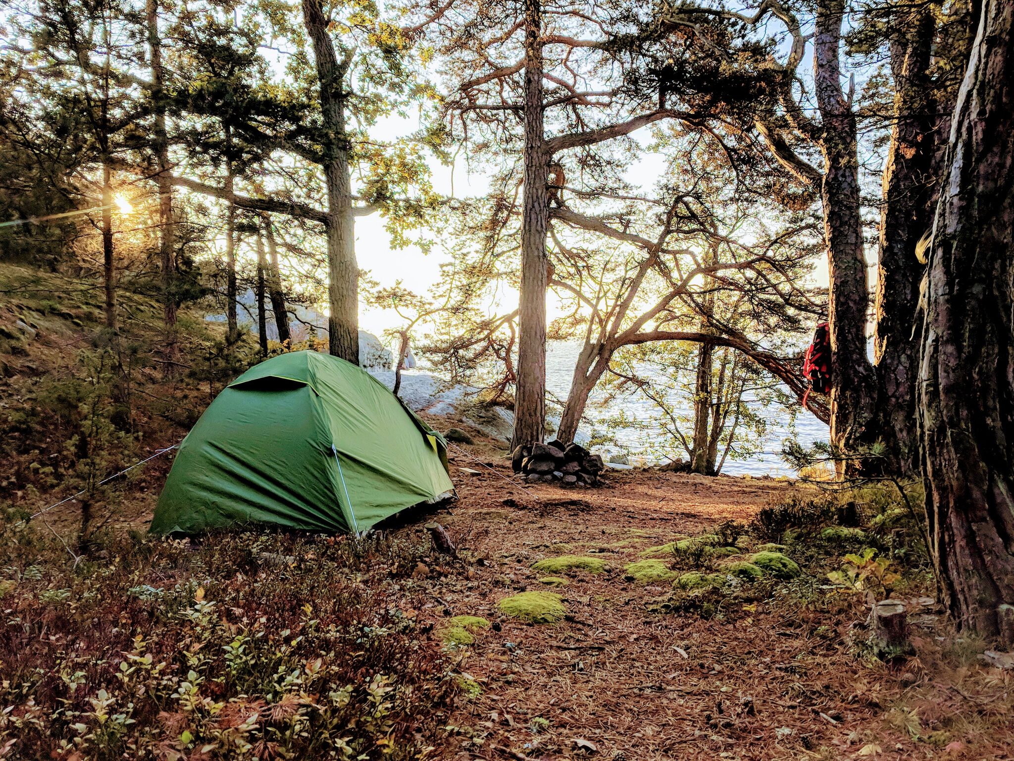 Campbild av William Fridh på Friluftskanalen