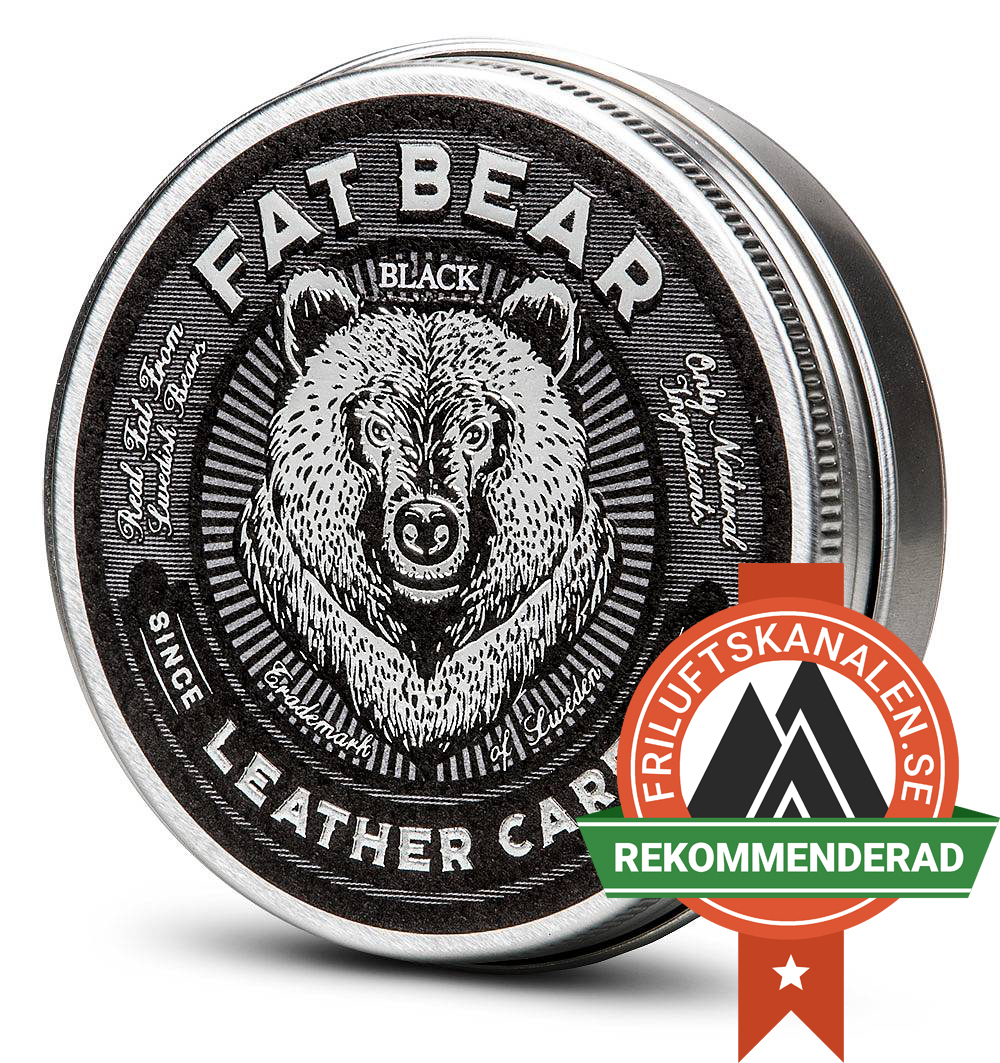 Fat Bear Leathercare Black med tjära!