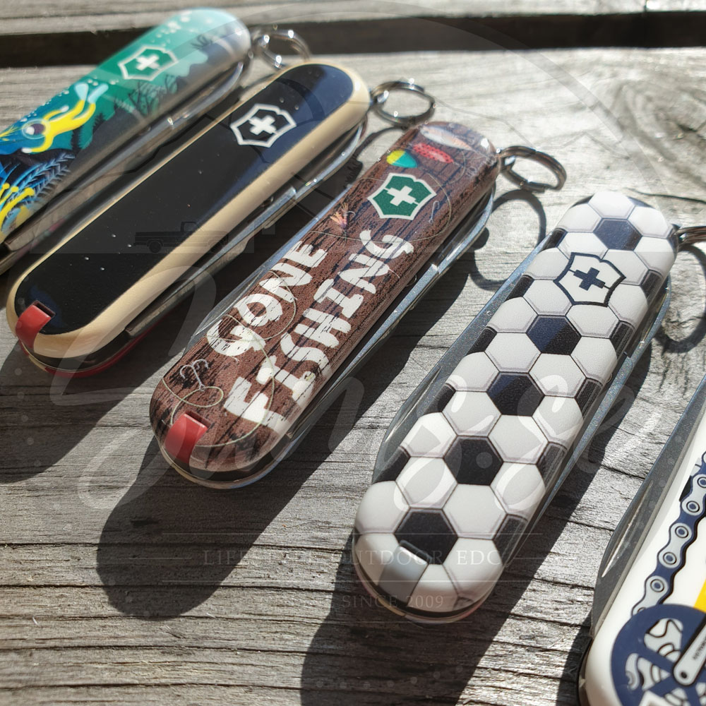 Classic med motiven Deep Dive, Skateboarding, Gone Fishing, World Of Soccer och en liten skymt av Bike Ride!
Bild: Slims.se