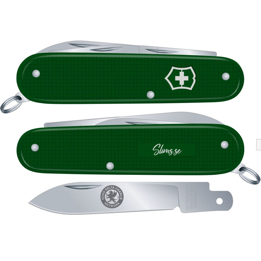 Victorinox Alox Cadet - mörkgrön EDCN/Slims.se-edition!