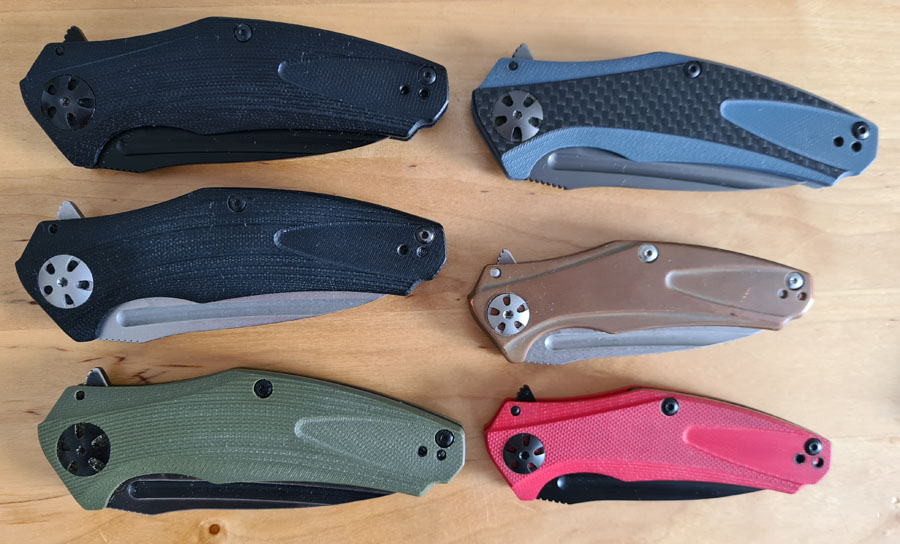 Kershaw Natrix gånger 6!
Bild: Karin Elwering