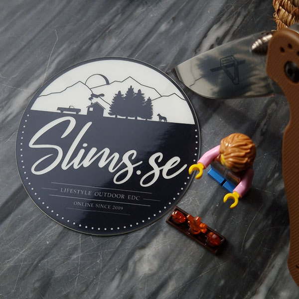 Slims.se 5 år firas med Glow In The Dark-sticker