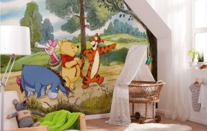 Kinderkamer fotobehang Winnie the Pooh