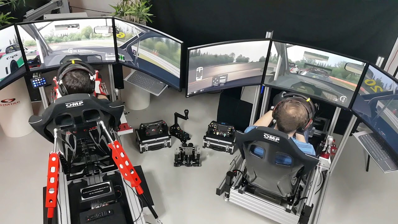 ...new partnership with professional simulator and simracing accessories de...