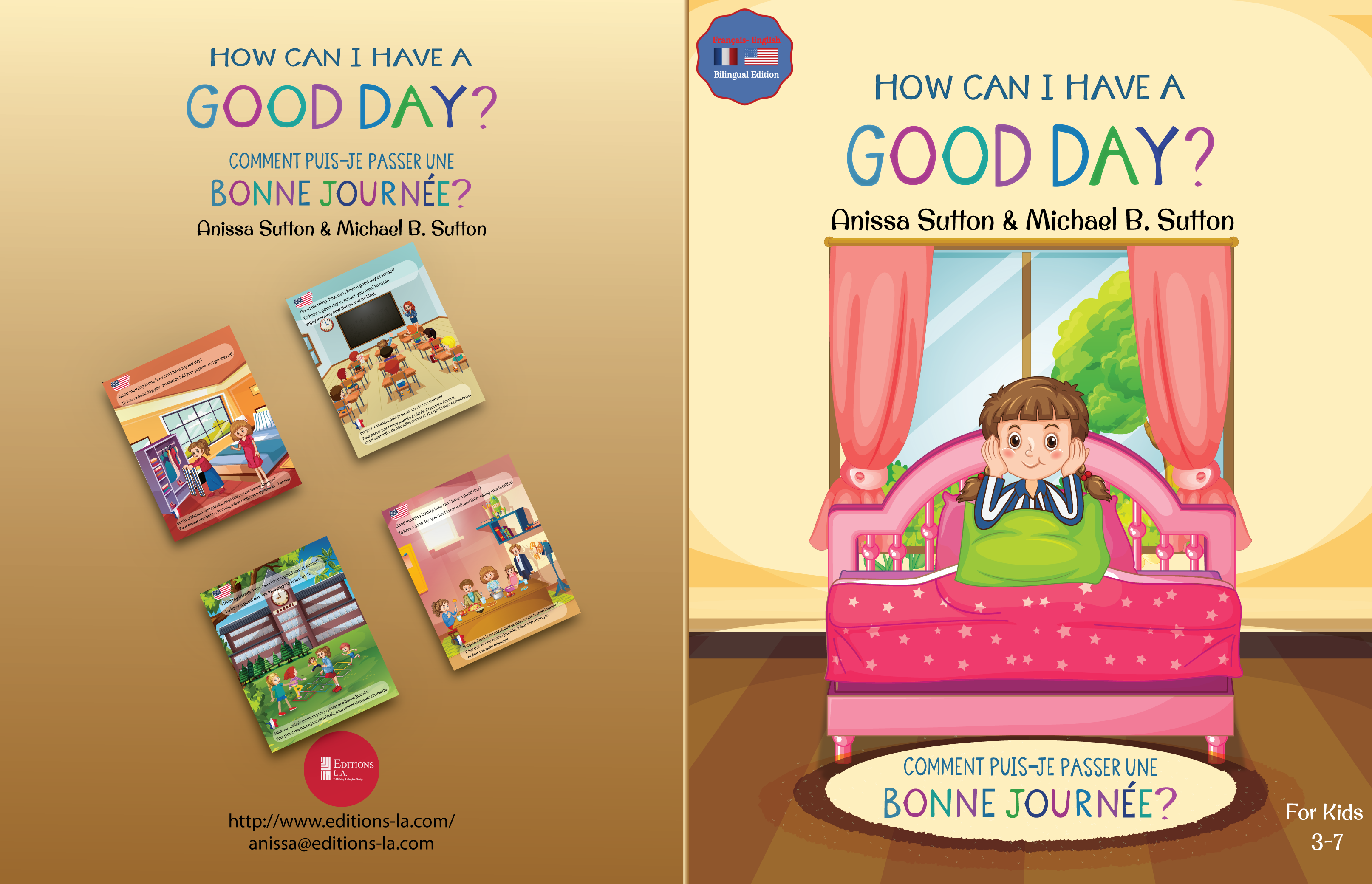Children Books: How Can I Have A Good Day? English French Bilingual Book for Children