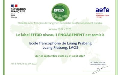 EFE3D sustainability label