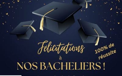 Félicitations à nos bacheliers !