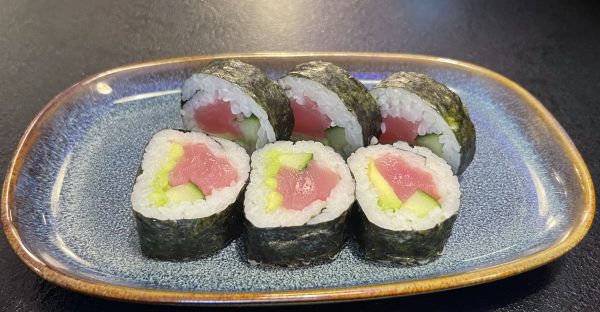 sushi holstebro surimi avocado agurk ris futomaki japan tuna laks