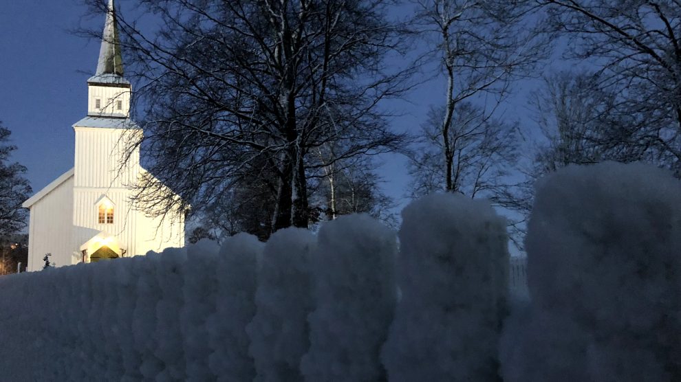 Opptøyene i Egge  kirke nyttårsaften 1933