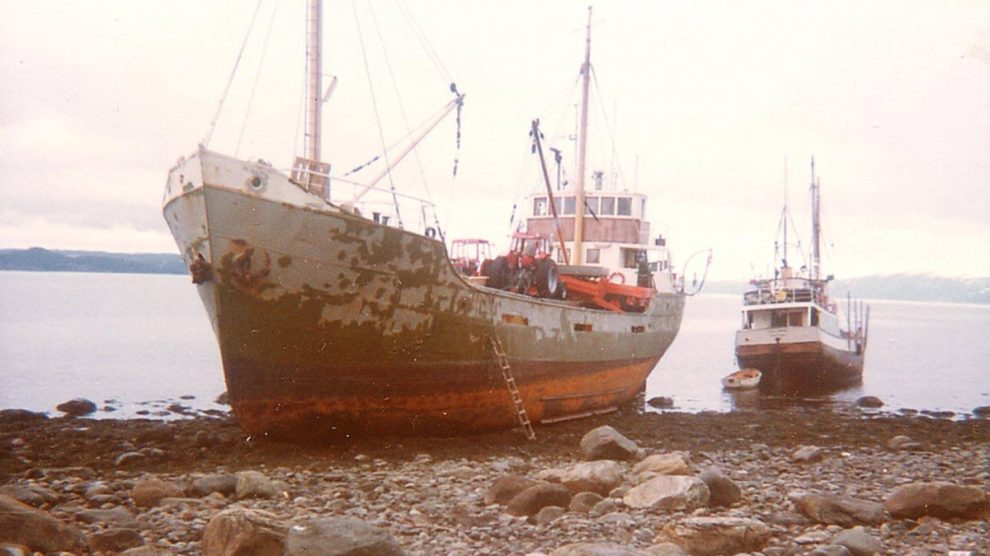 Da «Fjellmann» havarerte i Steinvika