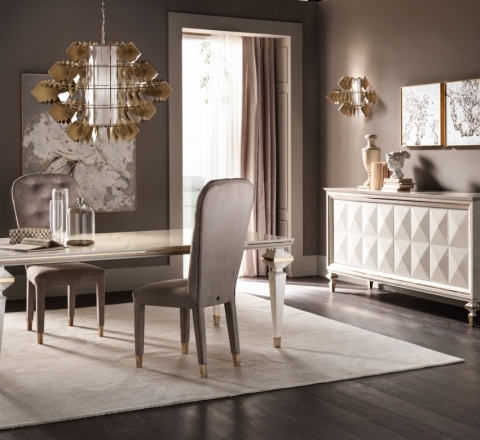 Lampe Diamante new Chandelier klassisch Cantori Eggers Einrichten Interior Design Luxus