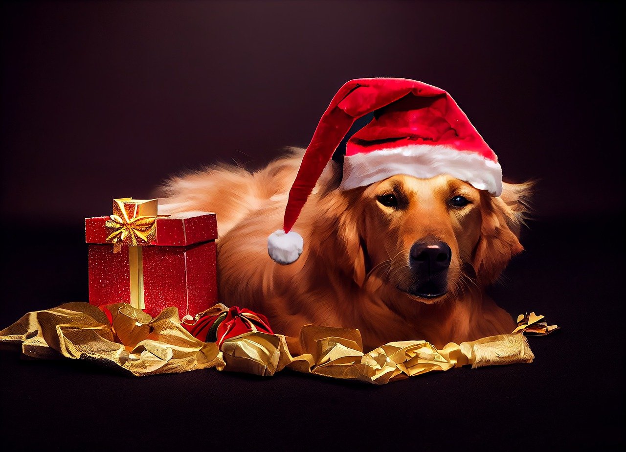 dog, christmas, santa claus-7599329.jpg