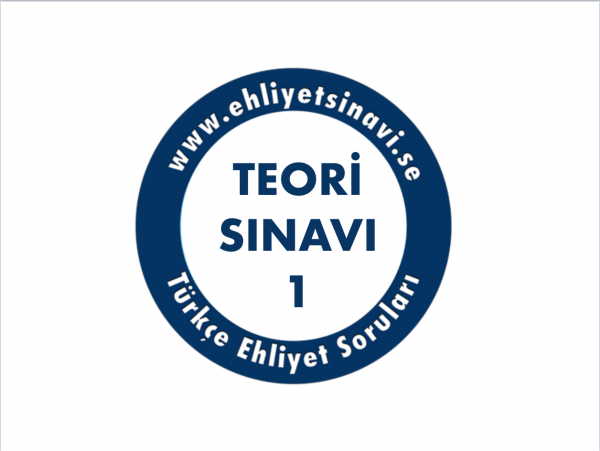 İsveç Ehliyeti Teori Sınavı 1