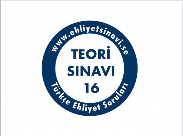 İsveç Ehliyeti Teori Sınavı 16