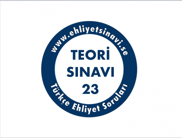 İsveç Ehliyeti Teori Sınavı 23