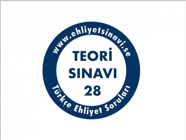 İsveç Ehliyeti Teori Sınavı 28