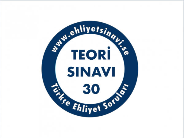 İsveç Ehliyeti Teori Sınavı 30