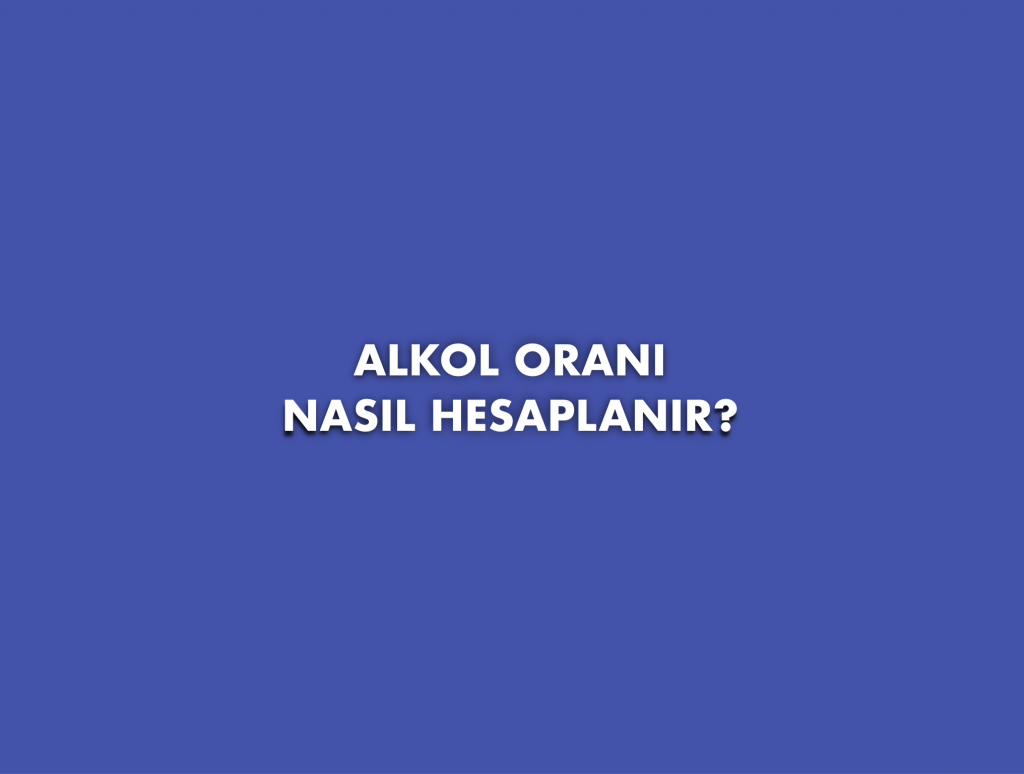 İsveç Ehliyeti ders 42: Alkol hesaplamaları 2 Alkol oranı hesaplamaları