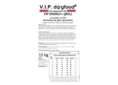 V.I.P. ENERGY+ Qrill 15kg