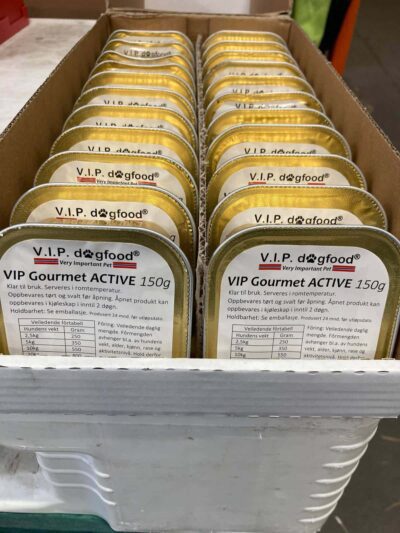 V.I.P. Gourmet ACTIVE 150 g boks